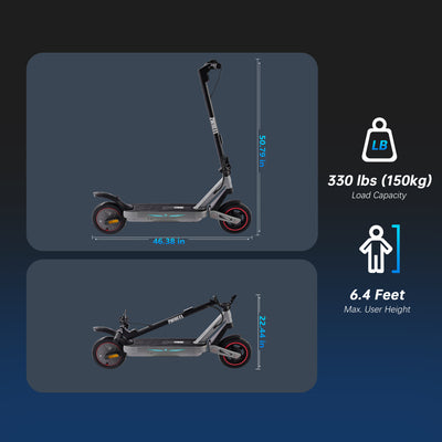 Zwheel ZSA Plus/E12 Plus 800W Electric Scooter