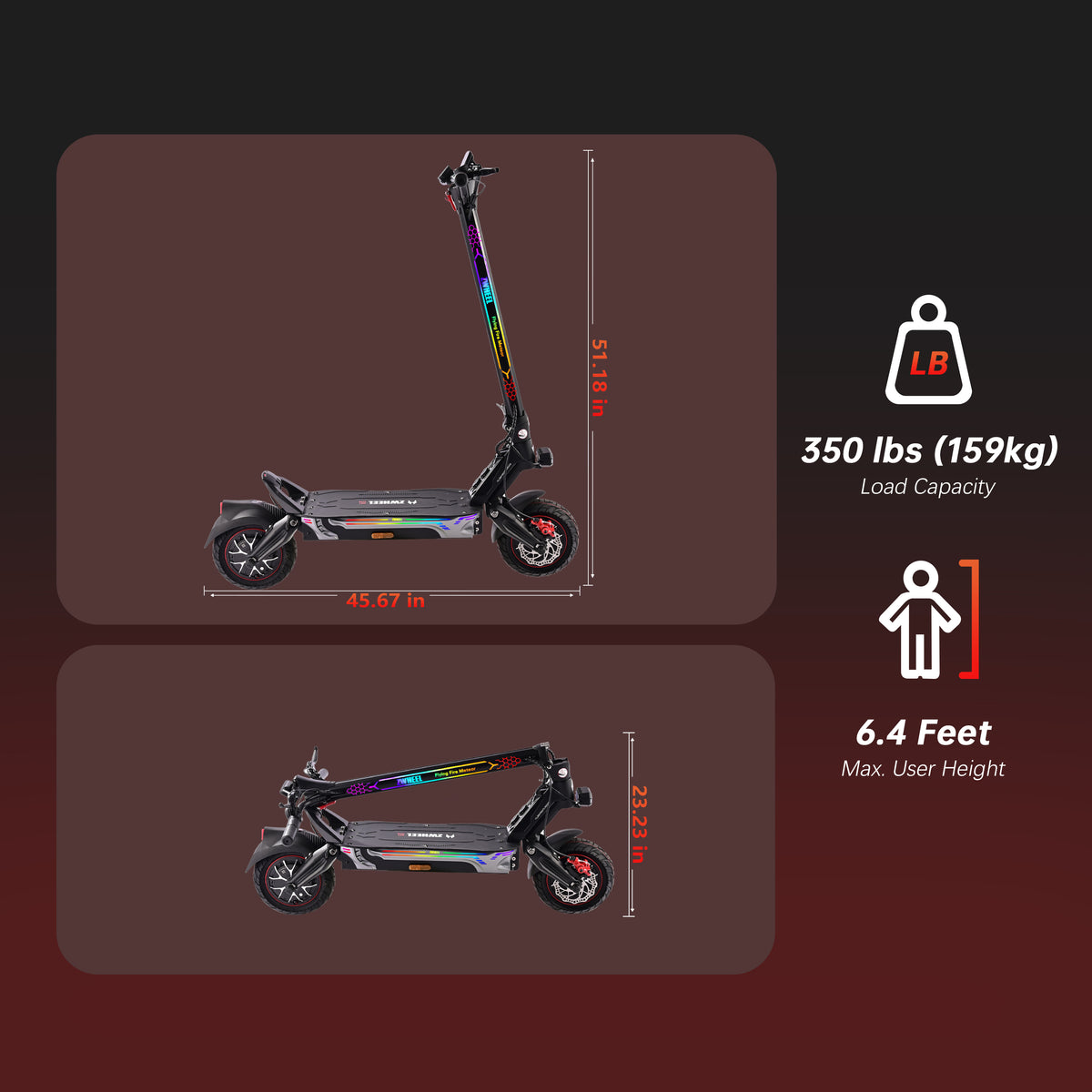 Zwheel ZSD1/GT1 LITE Mountain Off-Road E-Scooter