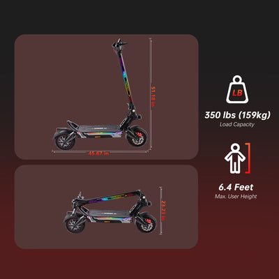 Zwheel ZSD1/GT1 LITE Mountain Off-Road E-Scooter